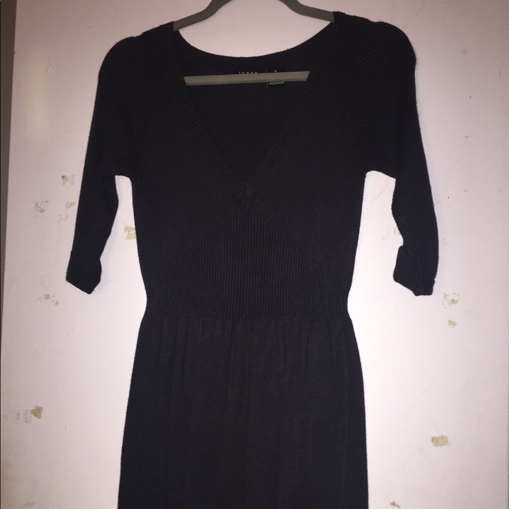 Grey 3/4 sleeve dress